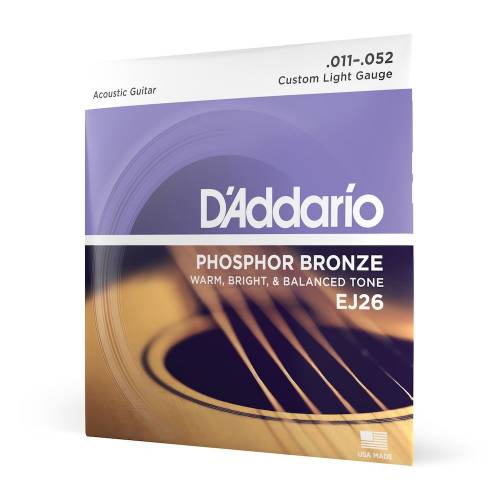 CORDE PER CHITARRA ACUSTICA D'ADDARIO EJ26