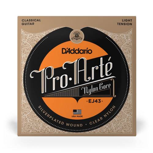 CORDE PER CHITARRA CLASSICA D'ADDARIO EJ43 Light Tension