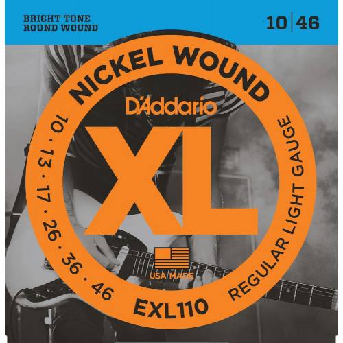 corde per chitarra elettrica D'ADDARIO EXL110