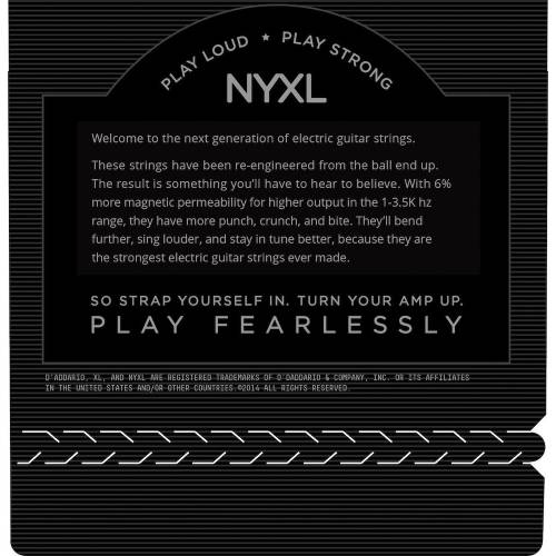 Corde per chitarra elettrica D'ADDARIO New York NYXL0942