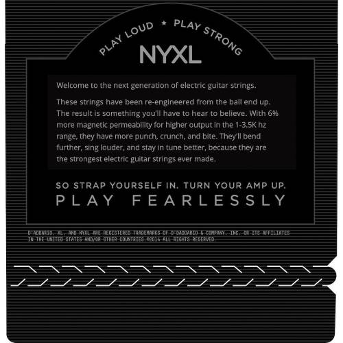 Corde per chitarra elettrica D'ADDARIO New York NYXL1149