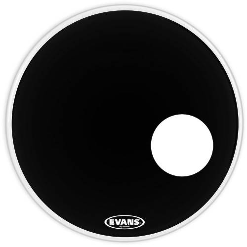 pelle per grancassa EVANS BD22RB EQ3 22 Black Resonant