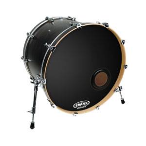 pelle per batteria EVANS Emad 22 Reso Black