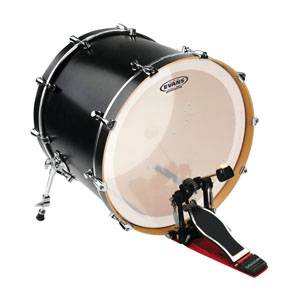 pelle per batteria  EVANS EQ3 22 Frosted