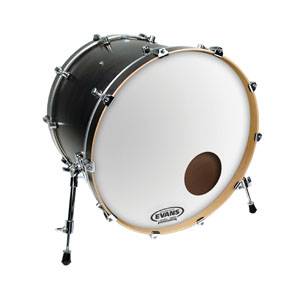 pelle per batteria EVANS eq3 22 smooth white