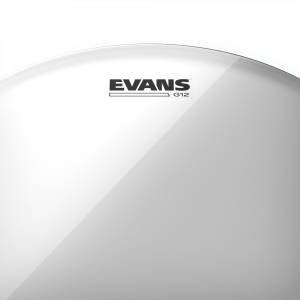 Pelle per batteria EVANS G12 06" Clear