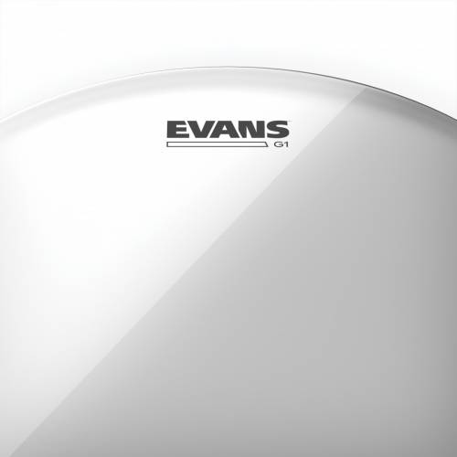 pelle per batteria EVANS G1 15" Clear