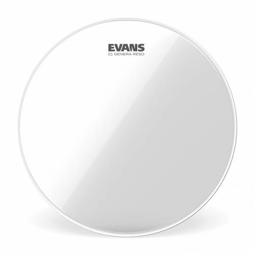 pelle per batteria EVANS TT12GR Resonant 12 clear