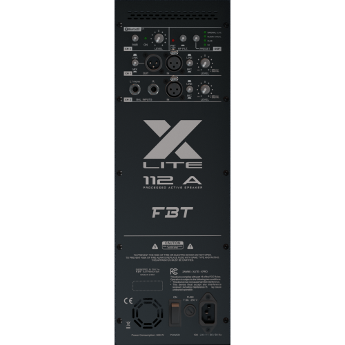 DIFFUSORE ATTIVO FBT XLITE 112A