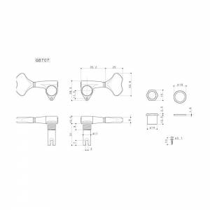  Gotoh GB707CKL4