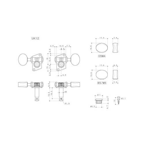  Gotoh UK-12-05MA-N