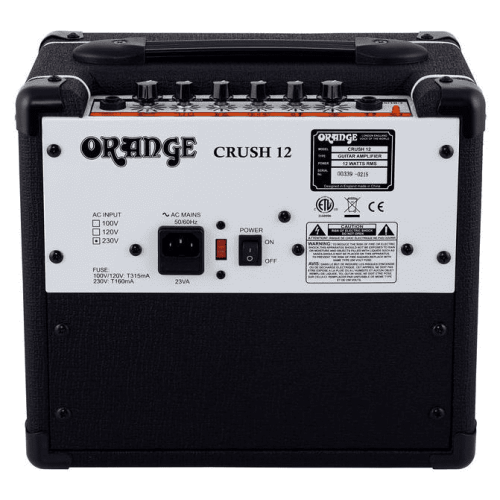 Amplificatore per chitarra ORANGE Crush 12 BK
