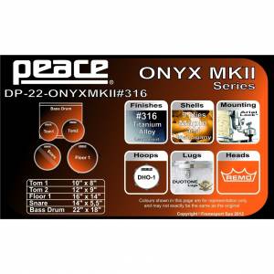  PEACE DP-22ONYX-MKII-5#316