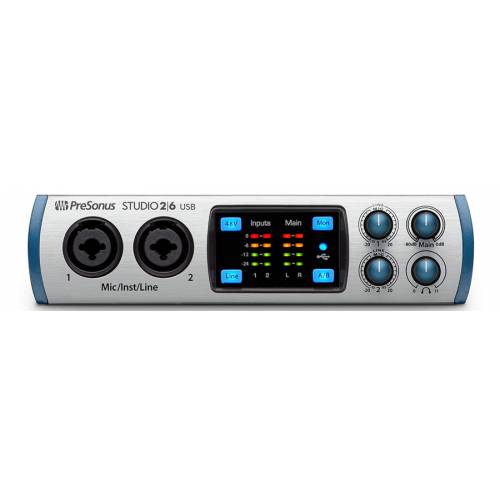 SCHEDA AUDIO PRESONUS STUDIO 2/6 USB