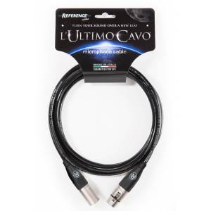 CAVO MICROFONO REFERENCE L'ULTIMO CAVO 10 MT nero