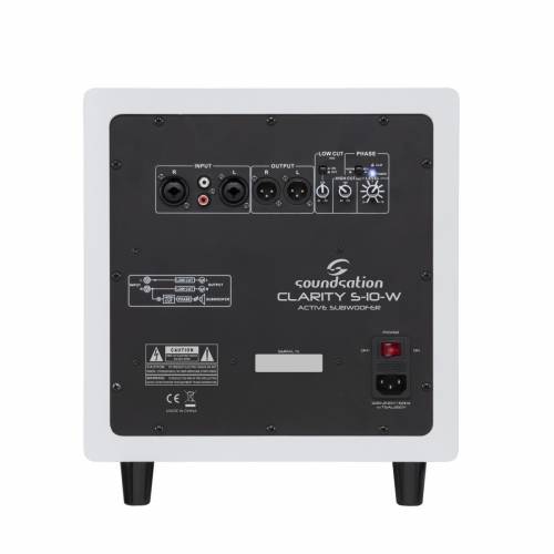 Subwoofer da studio SOUNDSATION CLARITY S-10-W