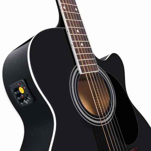 Chitarra acustica elettrificata SOUNDSATION YELLOWSTONE-MJCE-BK
